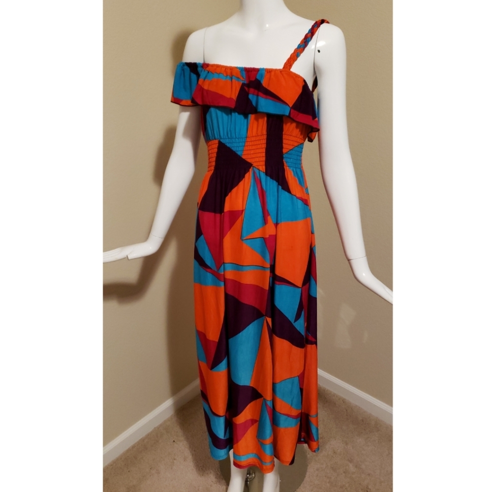 JULIA FASHION 🌻Off-shoulder Midi Dress